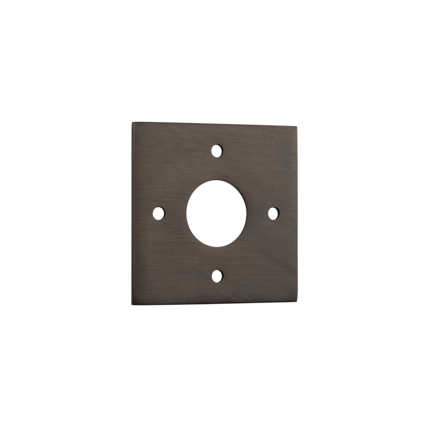 Adaptor Plate (Pair) Square Signature Brass