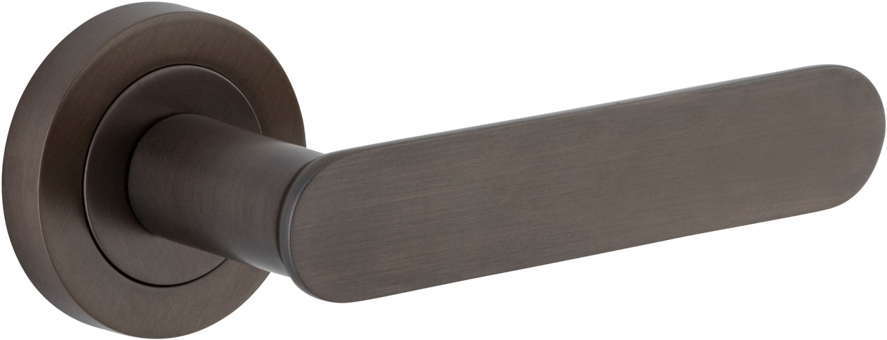 Bronte Lever on Rose Signature Brass