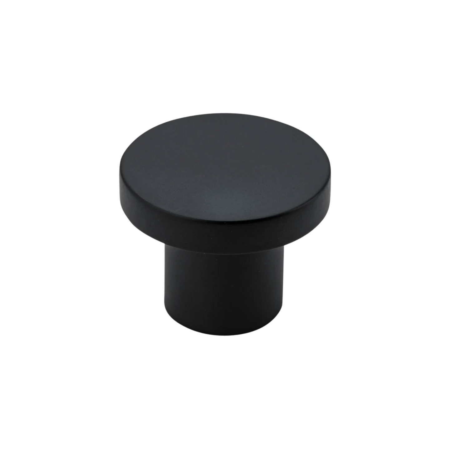 Osaka Cupboard Knob Matt Black 38mm