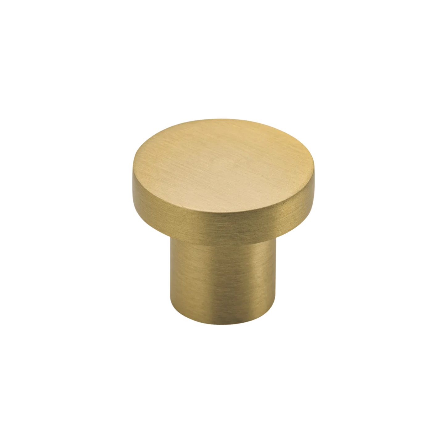 Osaka Cupboard Knob Brushed Brass 32mm