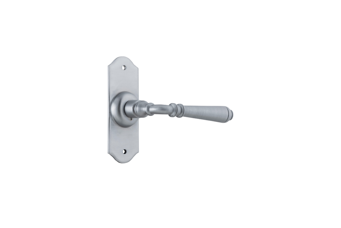 Reims Lever Short Backplate Satin Chrome