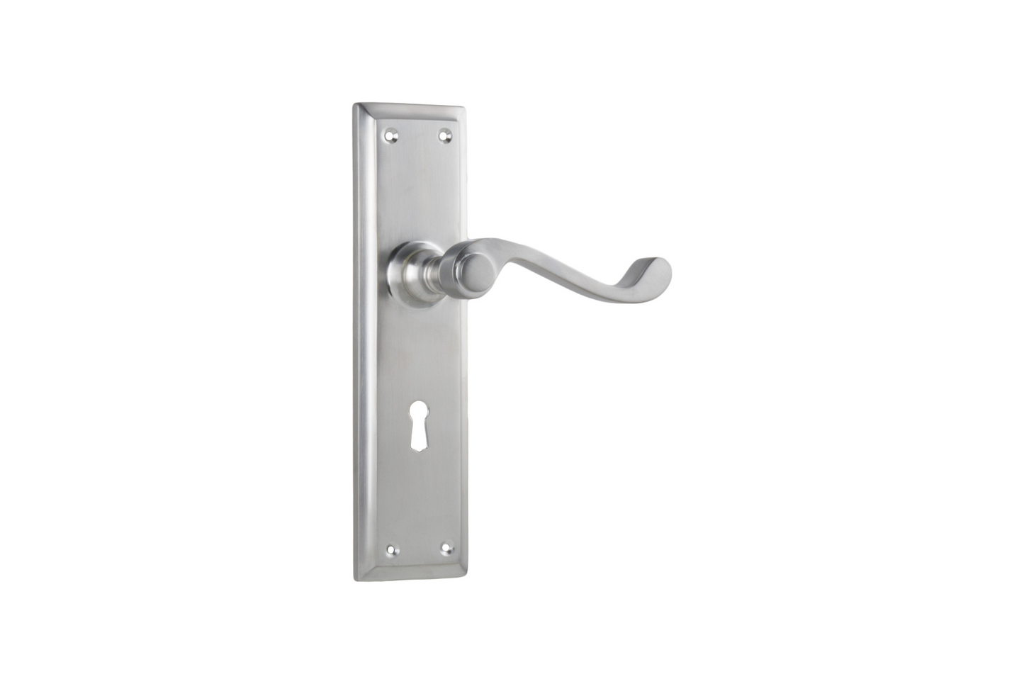 Milton Lever Satin Chrome