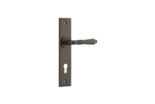 Sarlat Lever Chamfered Signature Brass
