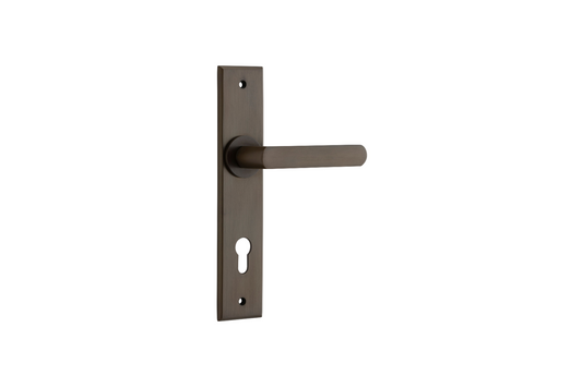Osaka Lever Chamfered Signature Brass