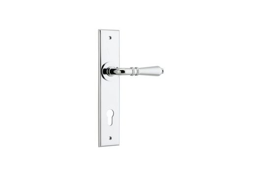 Sarlat Lever Chamfered Polished Chrome