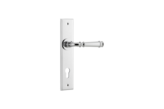 Verona Lever Chamfered Polished Chrome