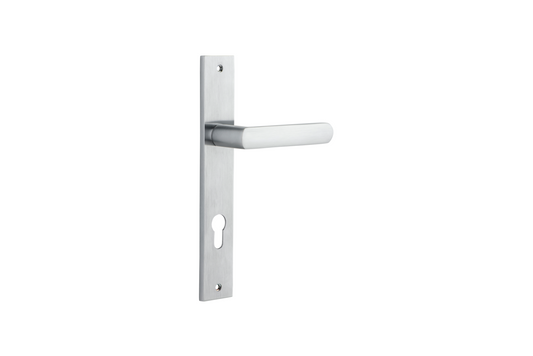 Osaka Lever Rectangular Brushed Chrome