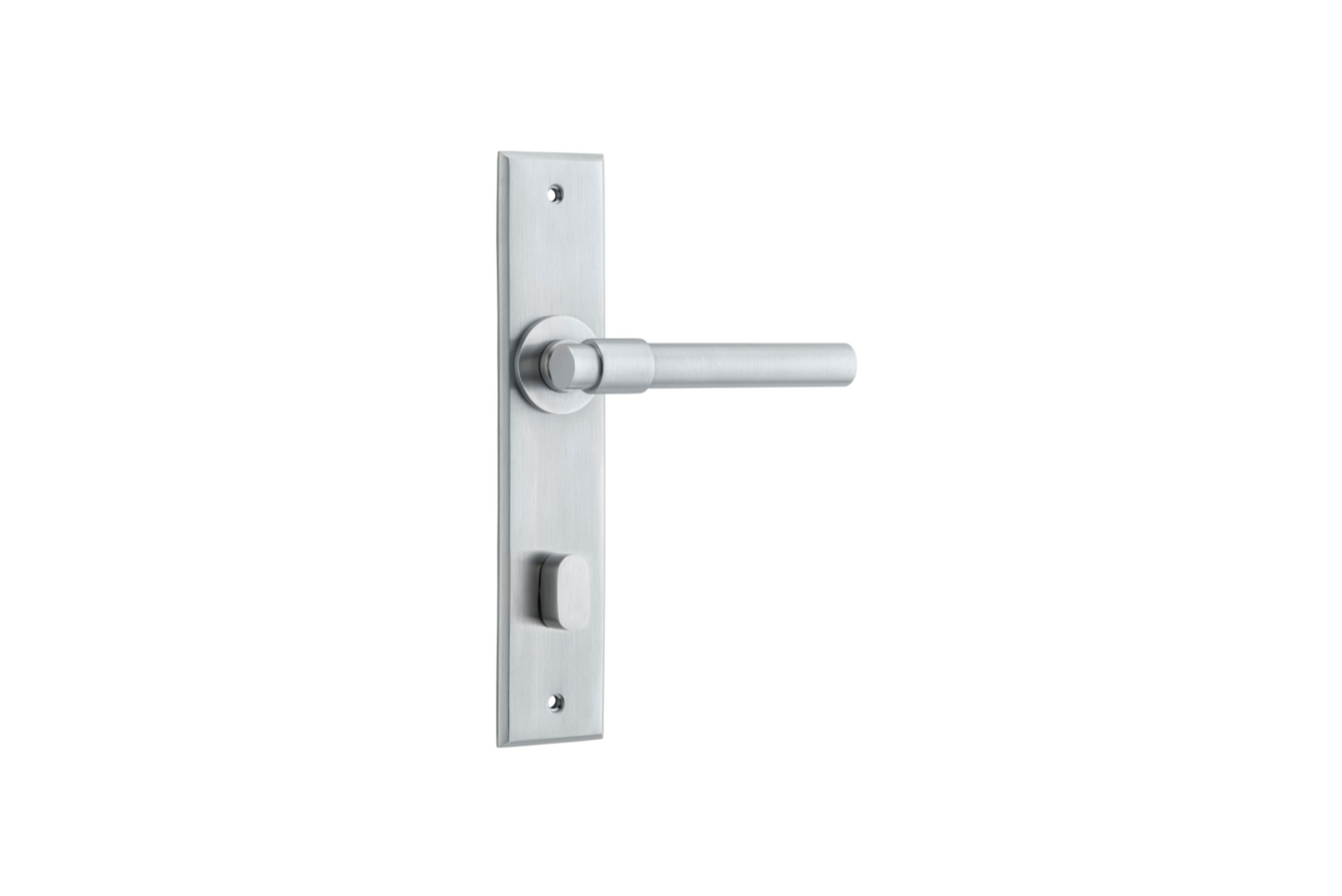 Helsinki Lever Chamfered Brushed Chrome