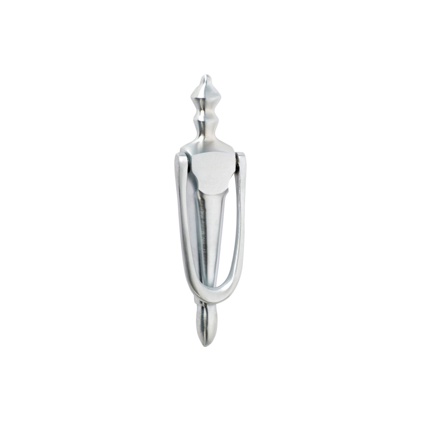 Victorian Door Knocker Satin Chrome