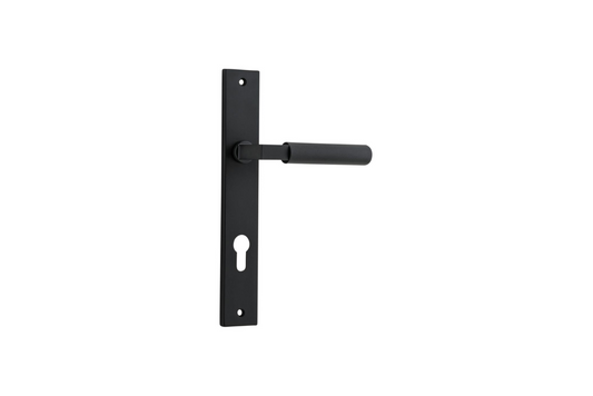 Brunswick Lever Rectangular Matt Black