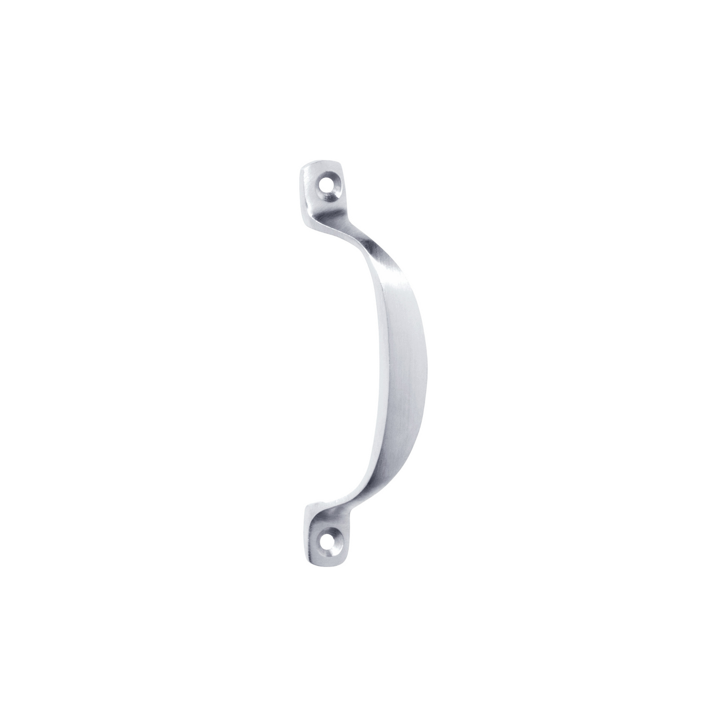 Offset Pull Handle Satin Chrome 100mm