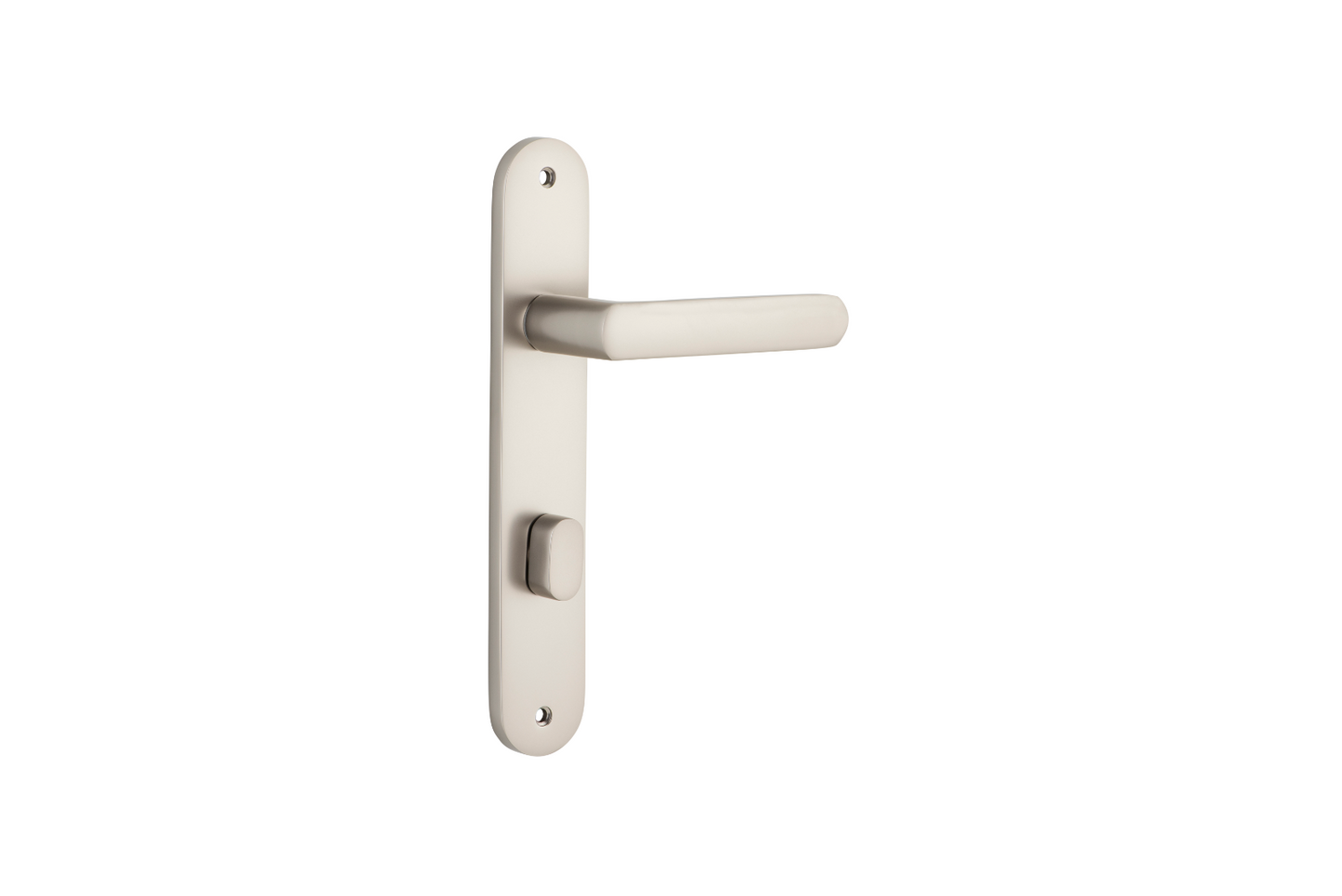 Osaka Lever Oval Satin Nickel