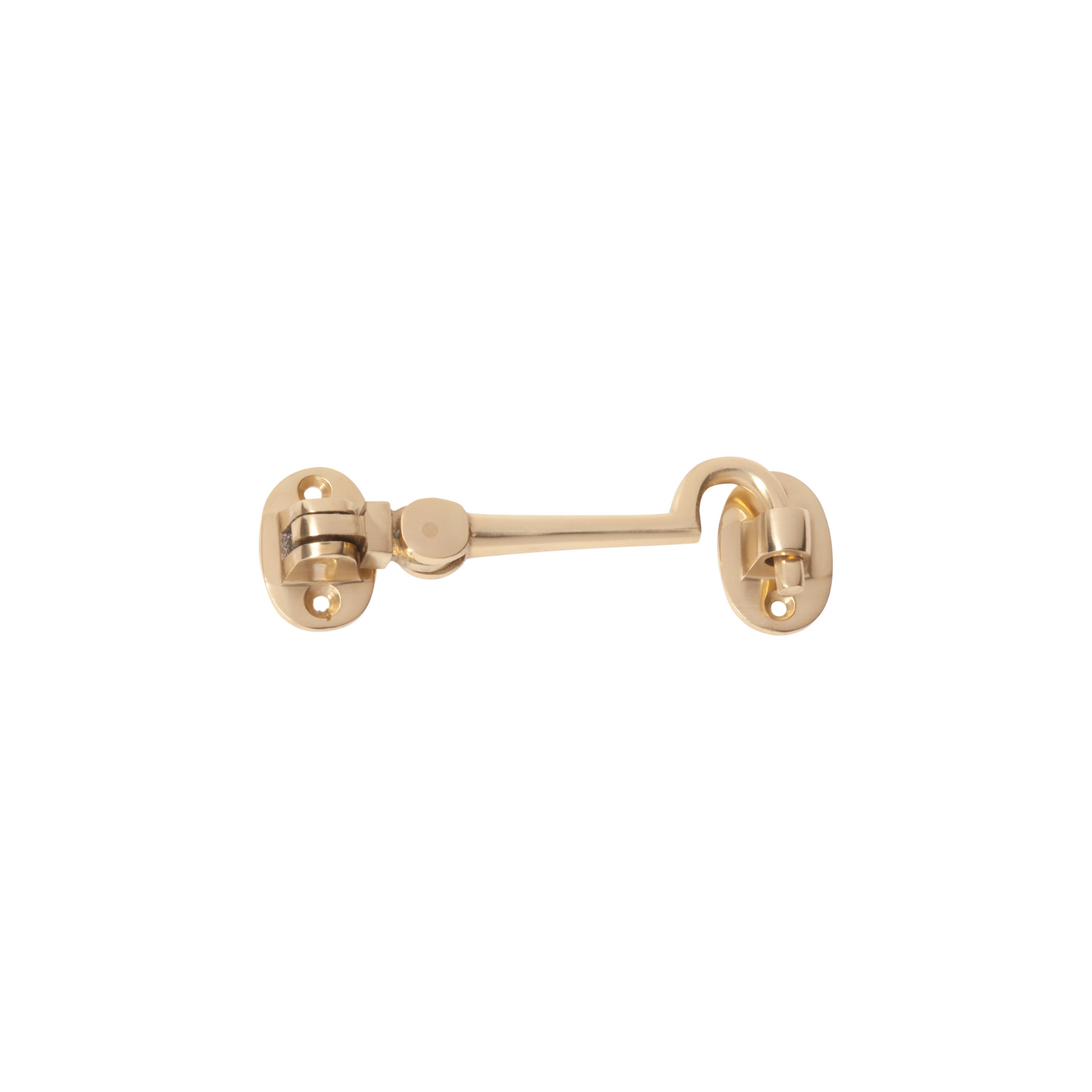 Cabin Hook Polished Brass 100mm