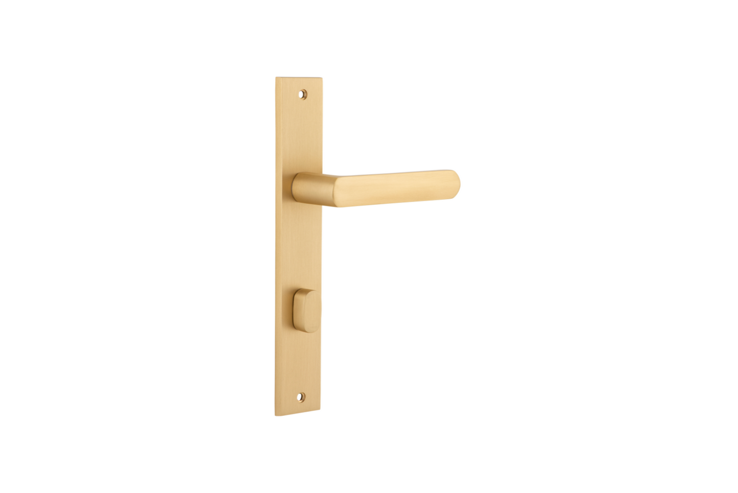 Osaka Lever Rectangular Brushed Brass