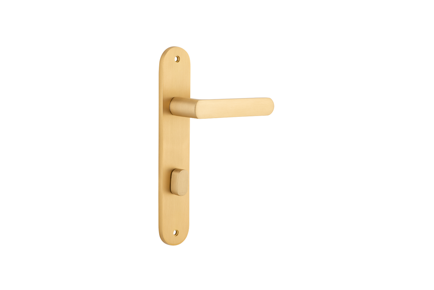 Osaka Lever Oval Brushed Brass