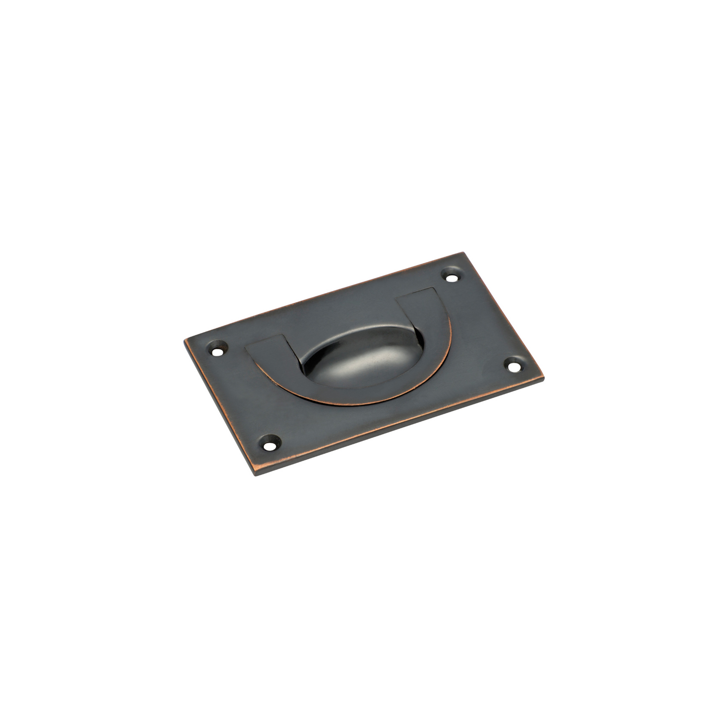 Flush Pull Antique Copper