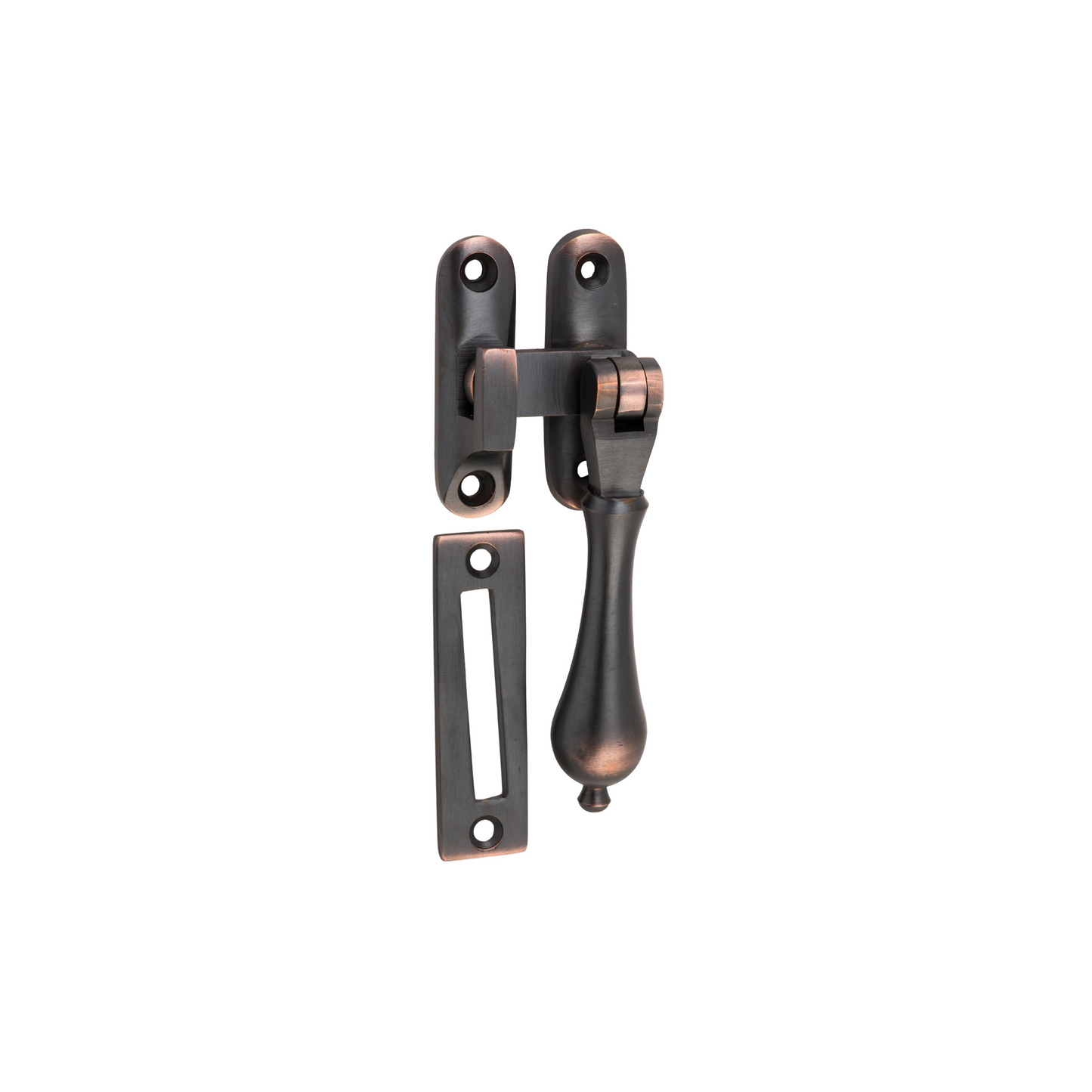 Casement Fastener - Teardrop Antique Copper