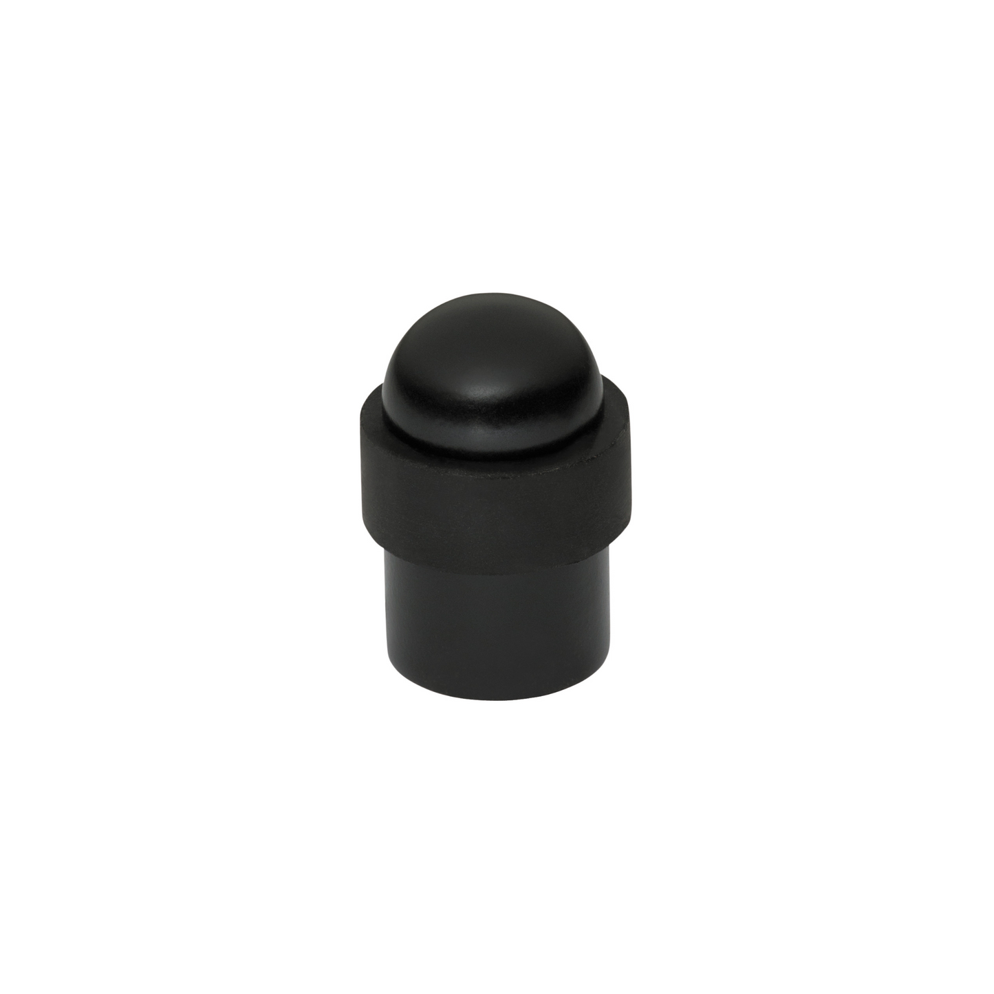 Door Stop - Domed Matt Black