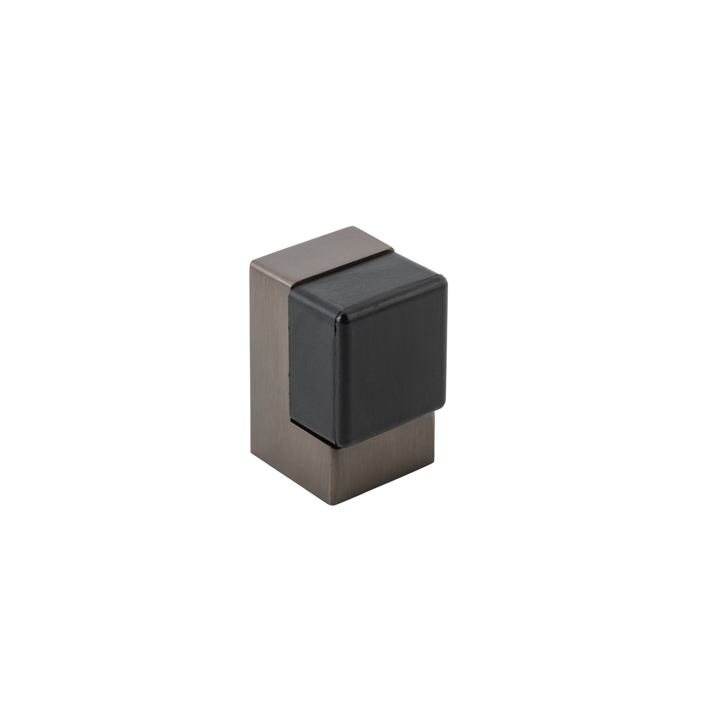 Door Stop - Square Signature Brass