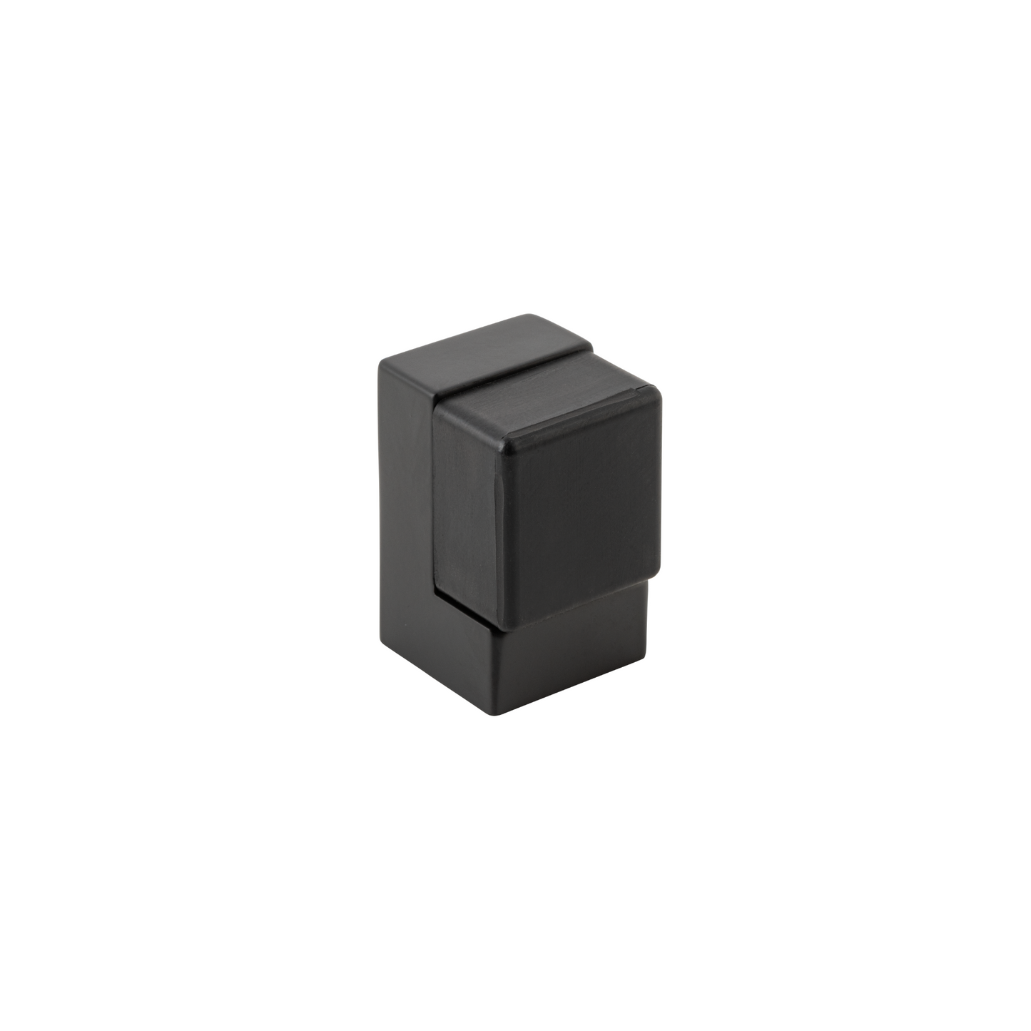 Door Stop - Square Matt Black