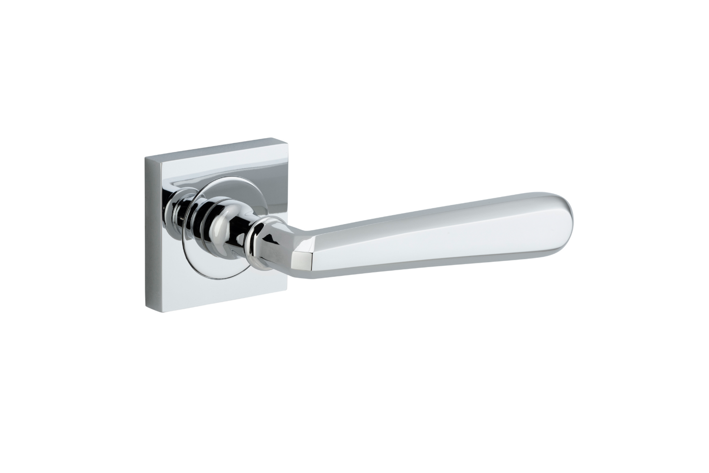 Copenhagen Lever on Square Rose Polished Chrome