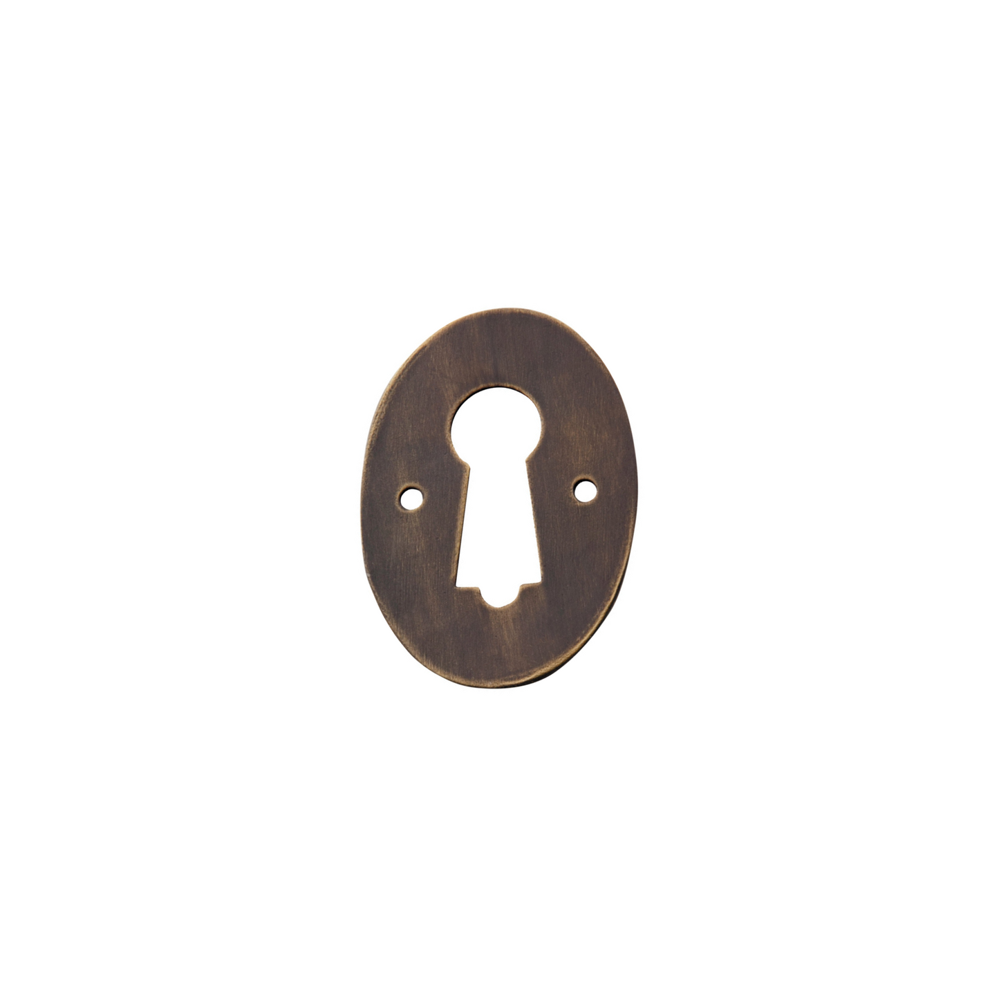 Pressed Escutcheon Antique Brass