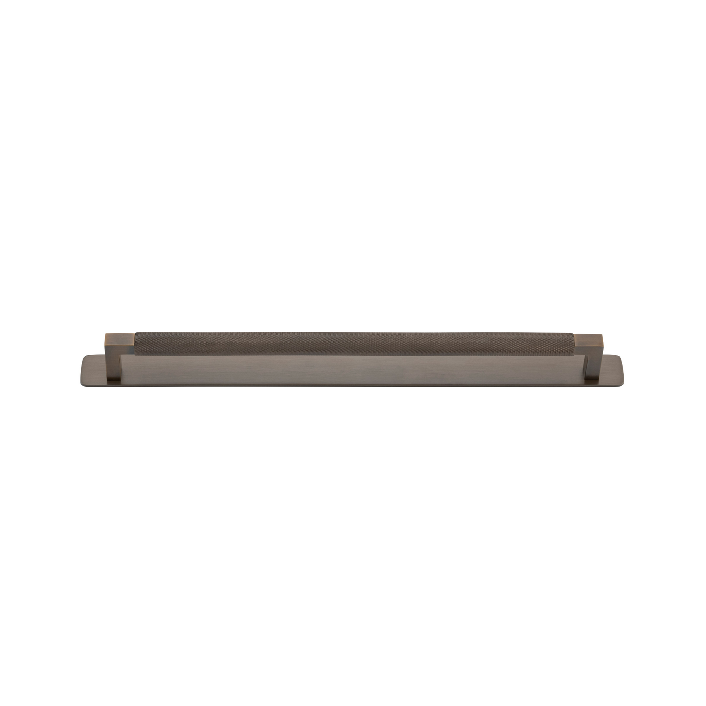 Brunswick Cabinet Pull with Backplate Signature Brass CTC 320mm