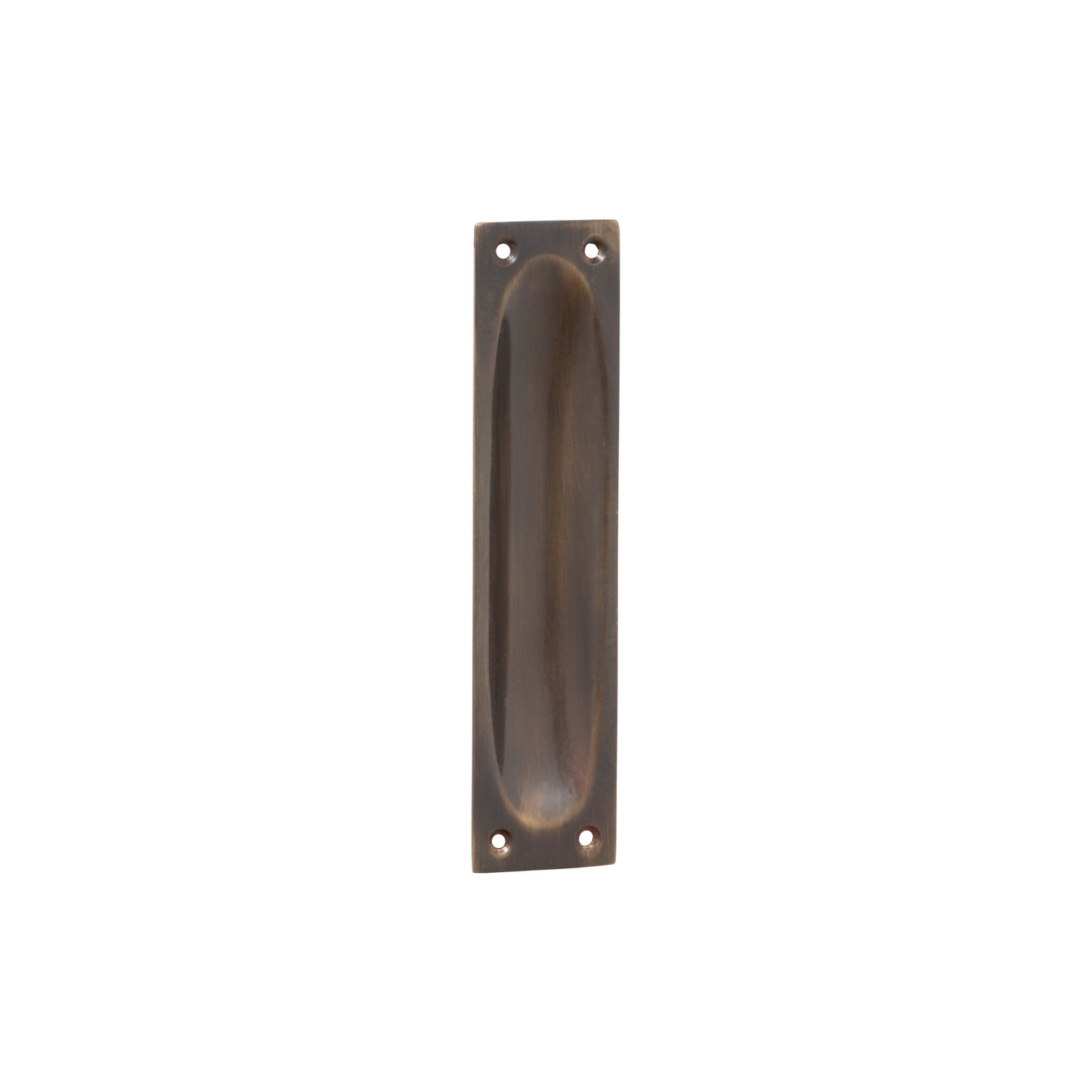 Classic Flush Pull Large Antique Brass