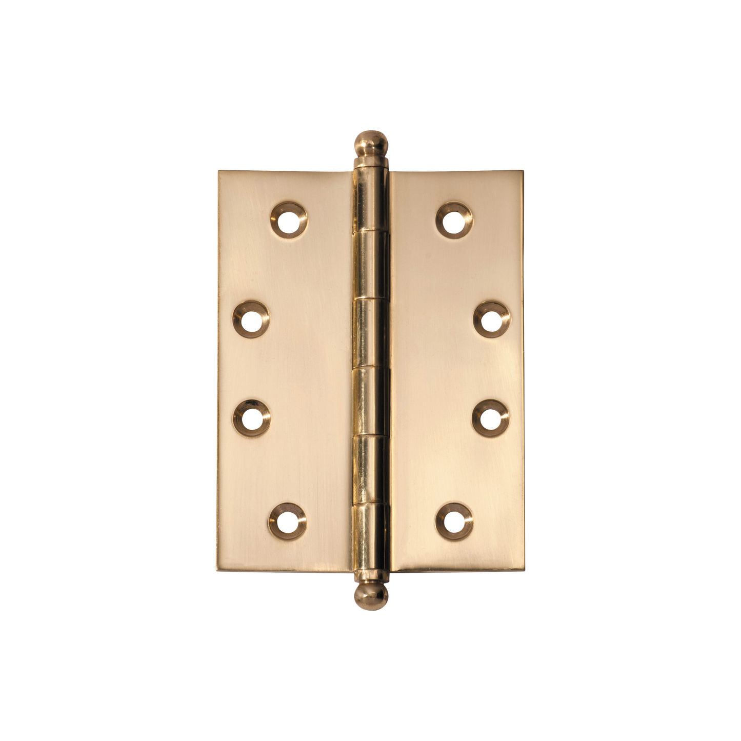 Hinge - Loose Pin Polished Brass 100mm x 75mm