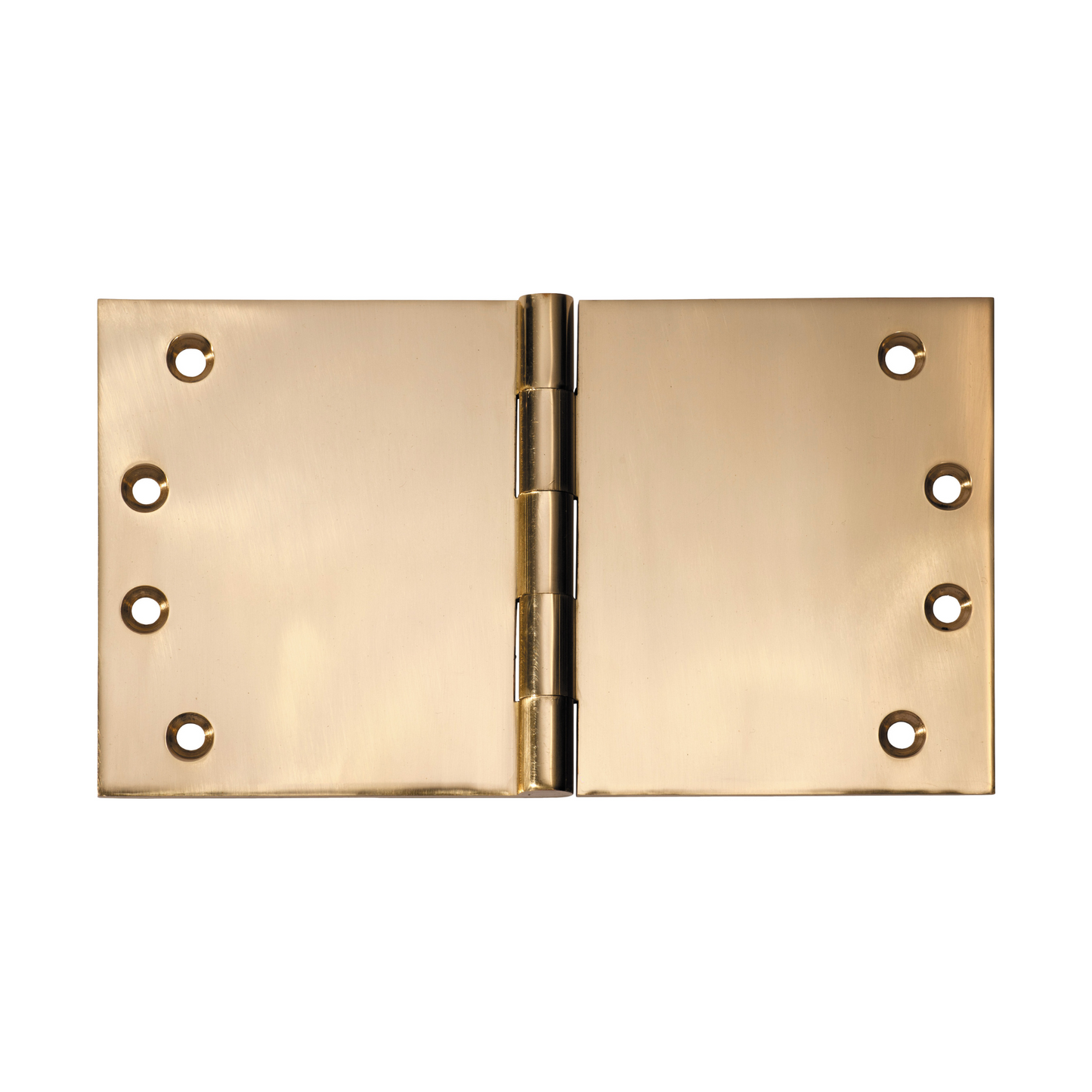 Hinge - Broad Butt Polished Brass 100mm x 175mm