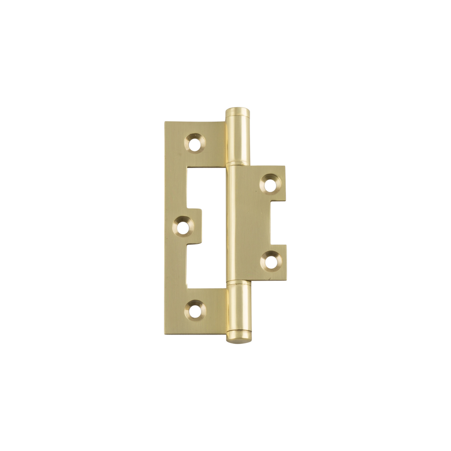 Hinge - Hirline Polished Brass 89mm x 35mm