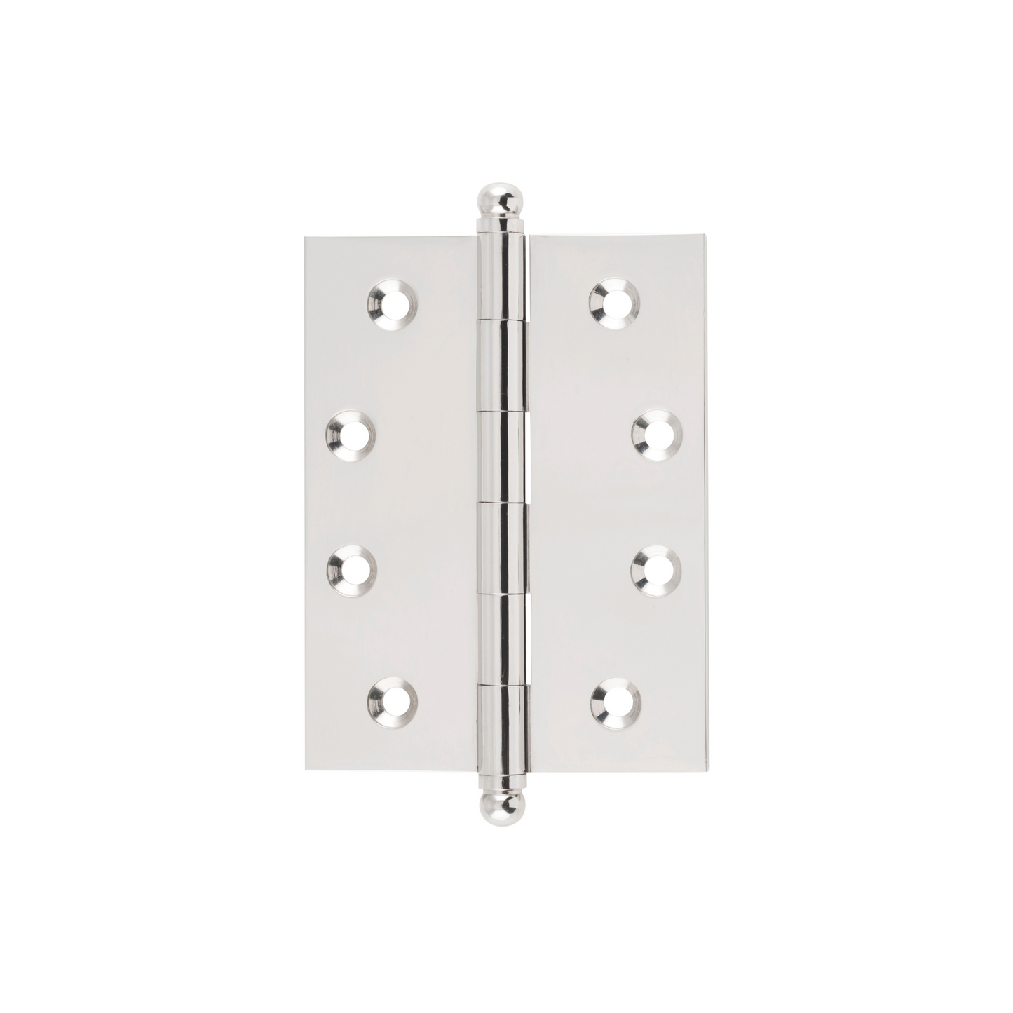 Hinge - Loose Pin Polished Nickel 100mm x 75mm