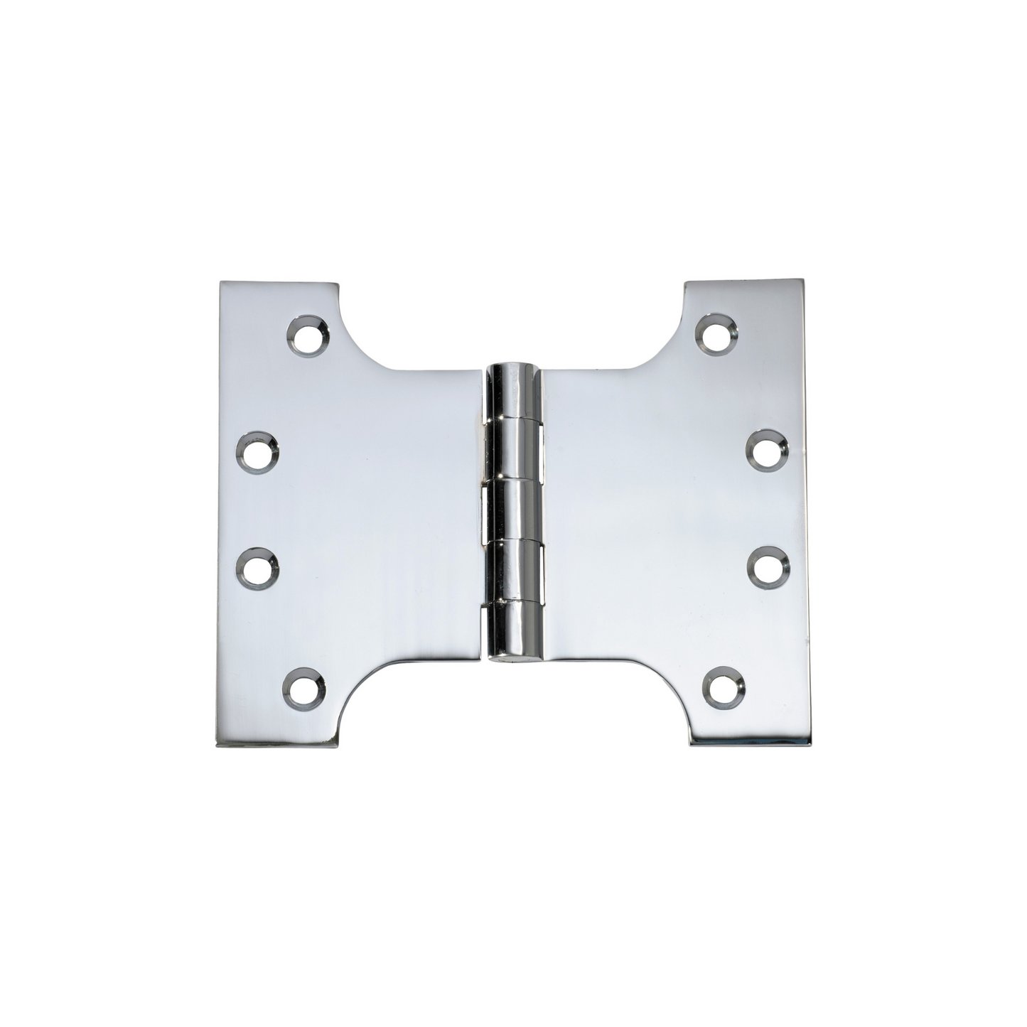 Hinge - Parliament Polished Chrome 100mm x 125mm
