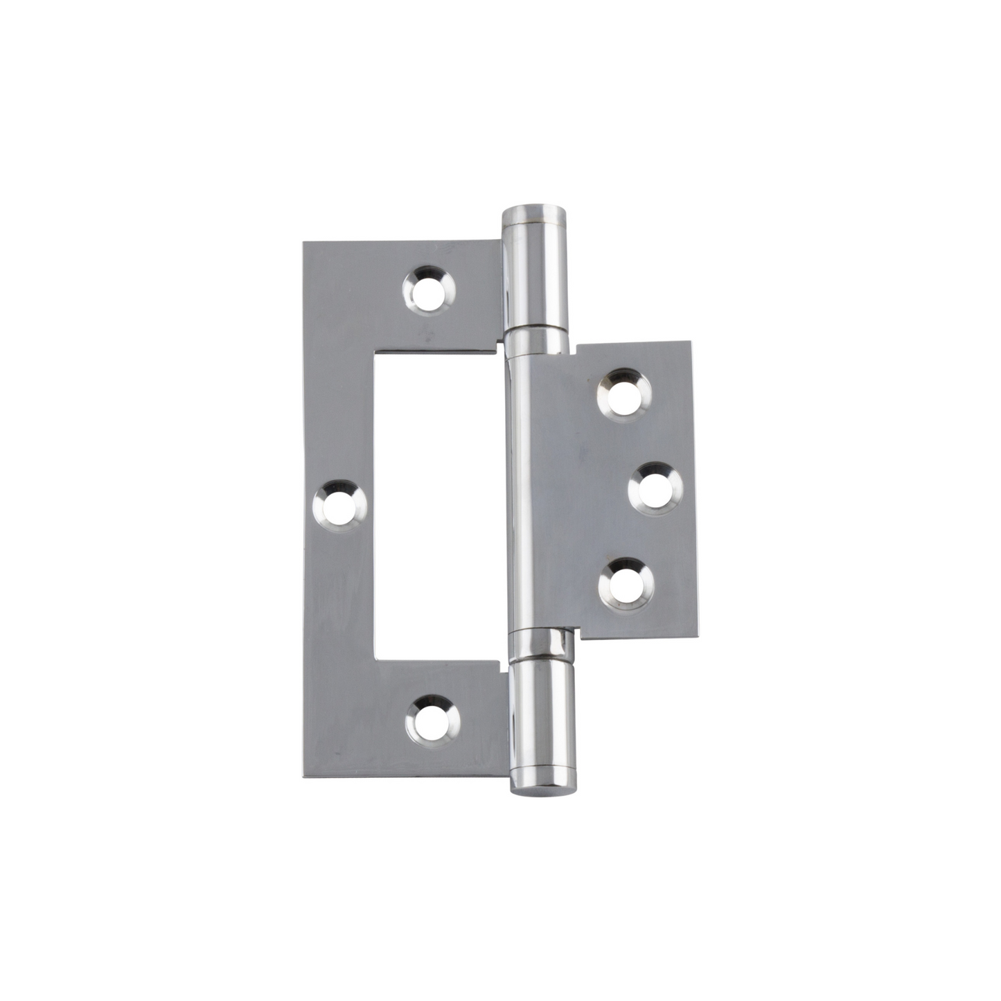 Hinge - Hirline Polished Chrome 100mm x 49mm