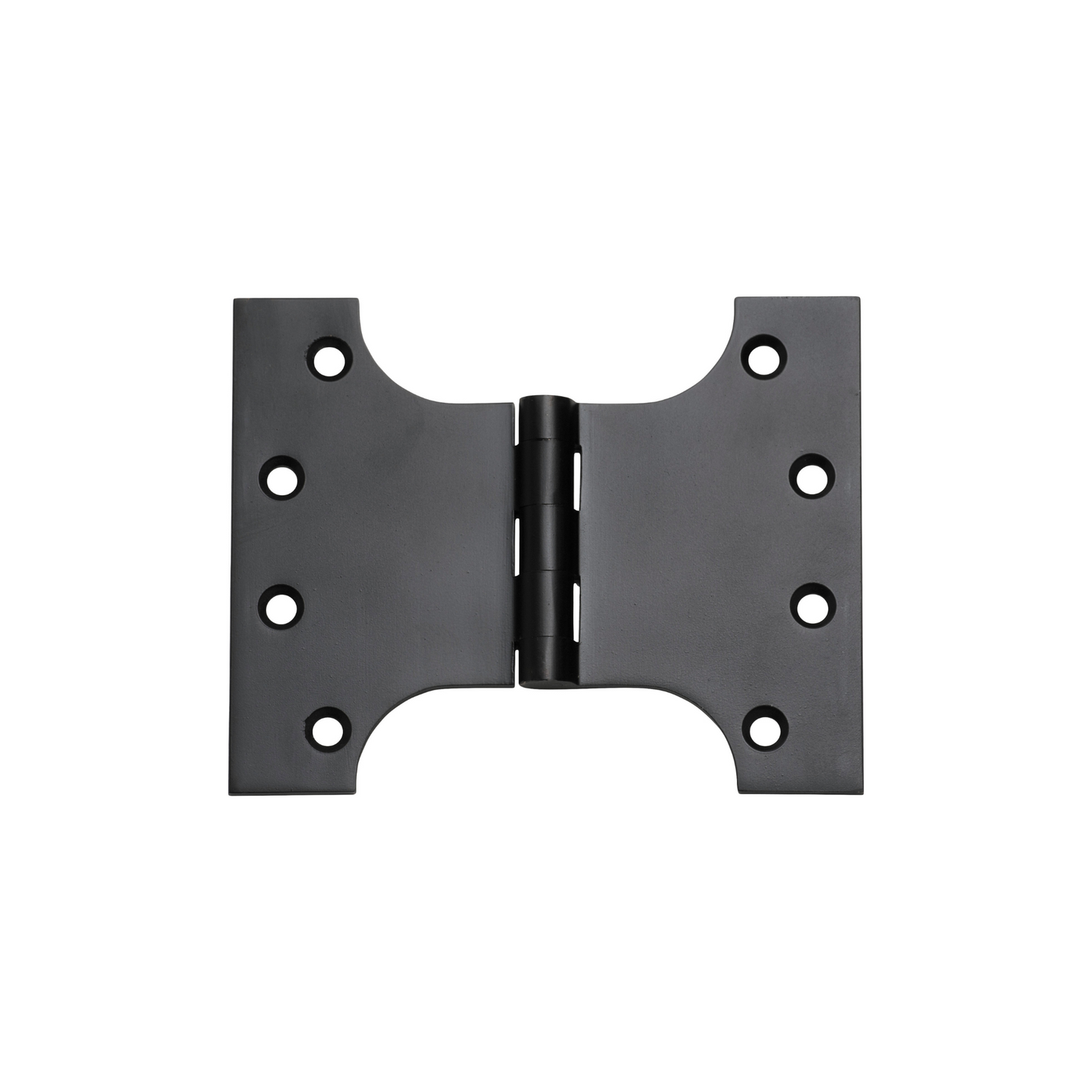 Hinge - Parliament Matt Black 100mm x 125mm