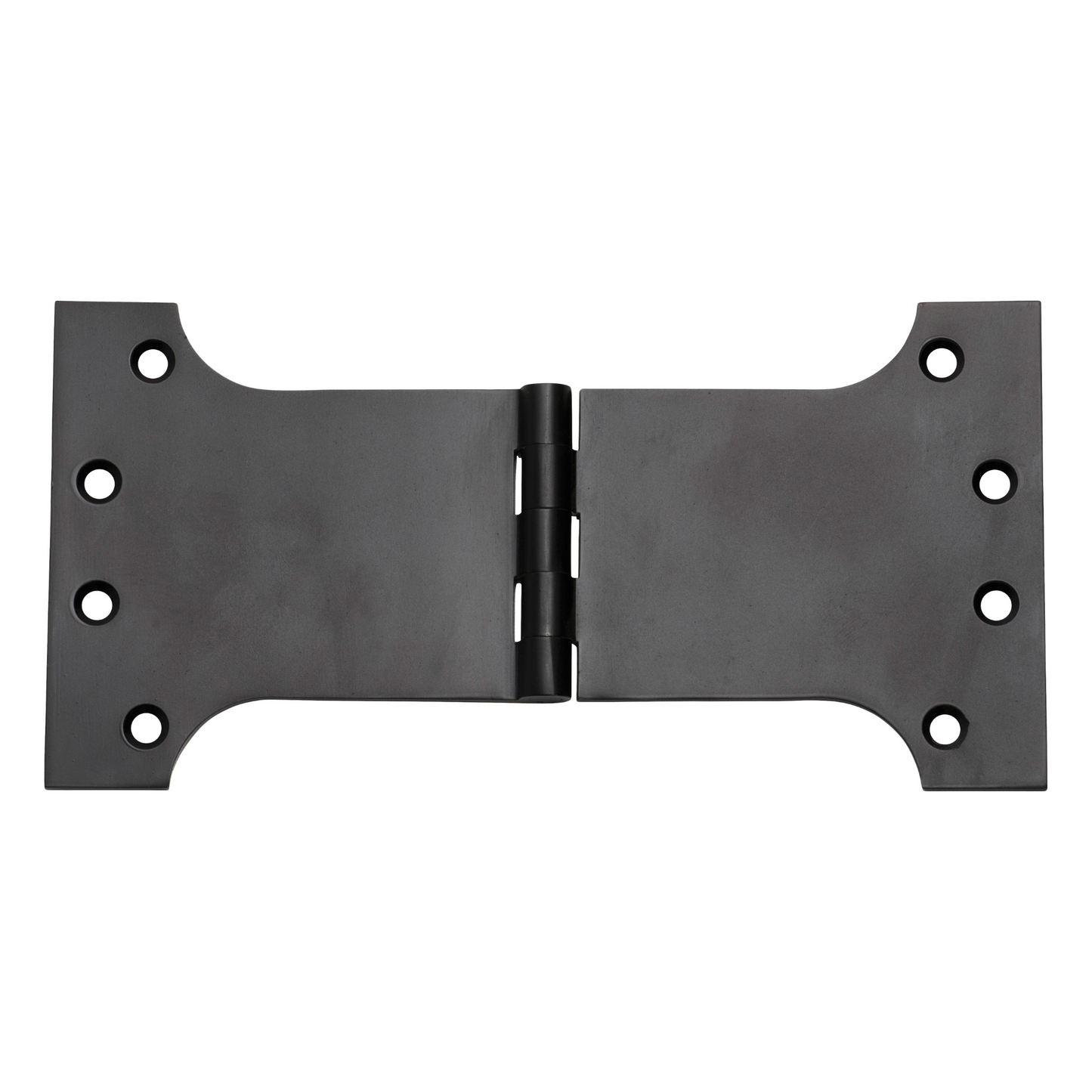 Hinge - Parliament Matt Black 100mm x 200mm