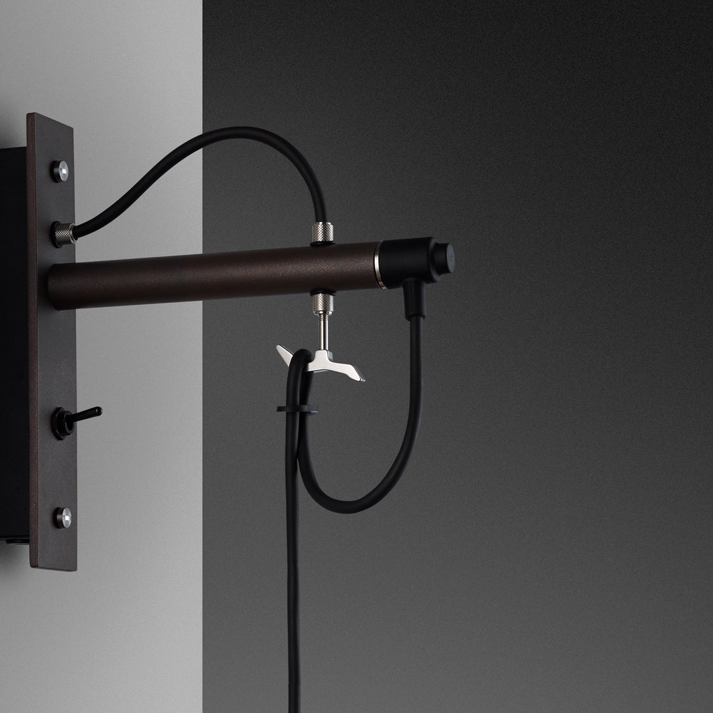 Hooked Wall / Small / Graphite / Steel
