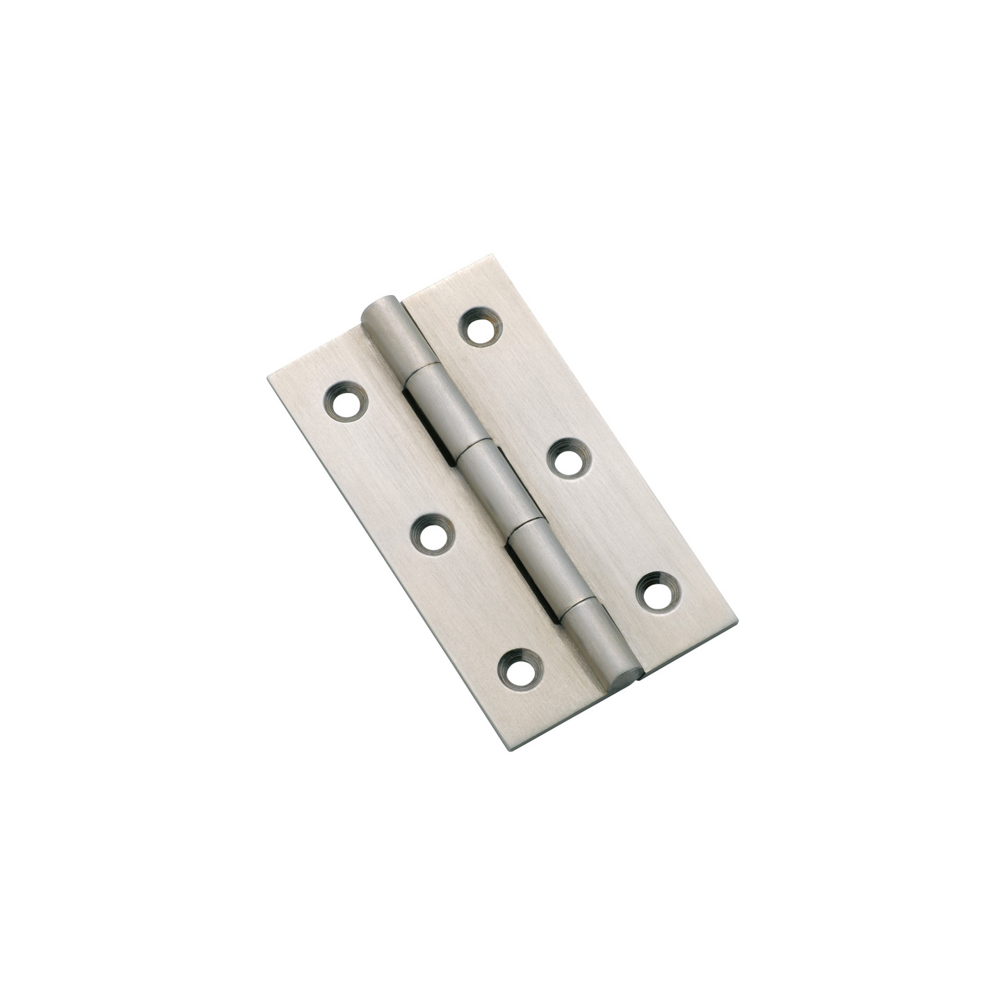 Hinge - Fixed Pin Satin Chrome 63mm x 35mm