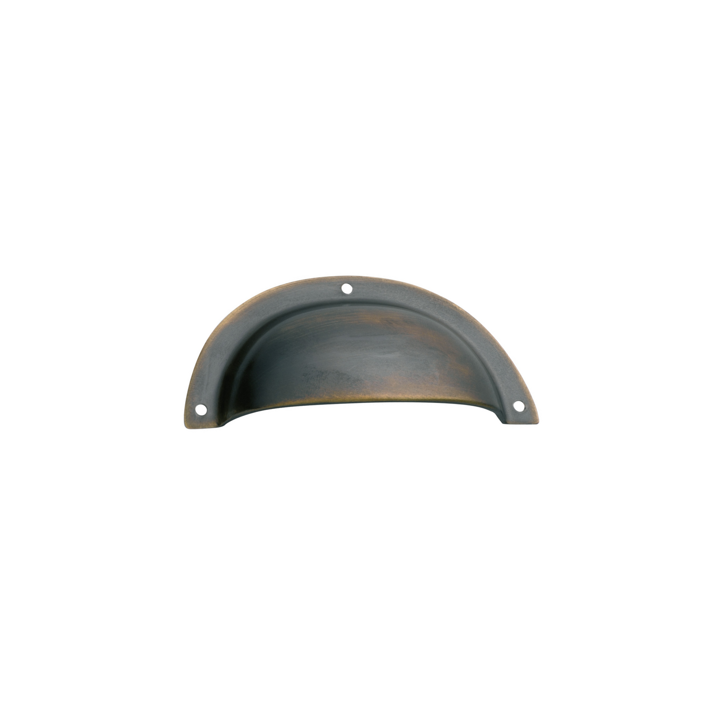Drawer Pull Plain Antique Brass