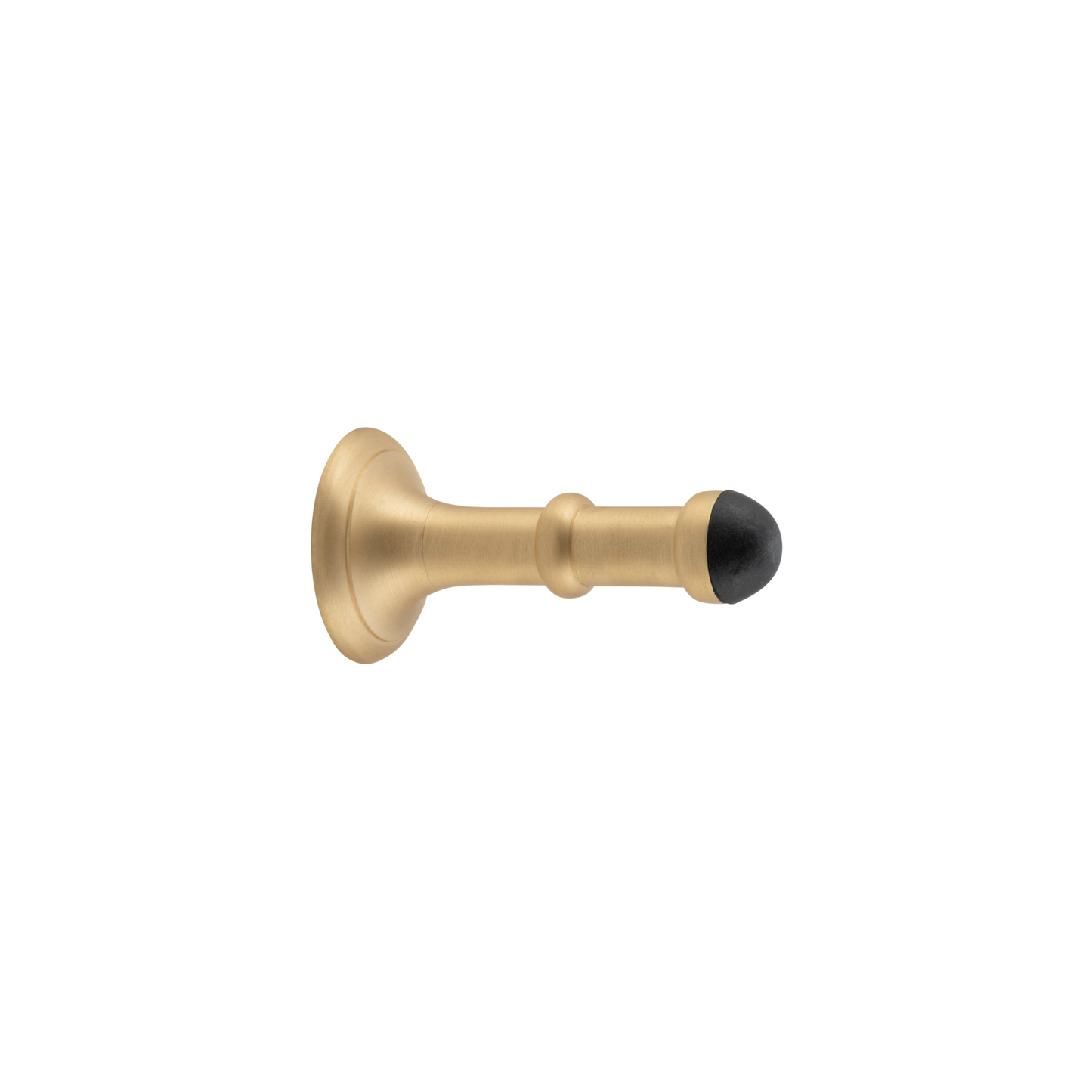 Door Stop - Concealed Fix Satin Brass 80mm