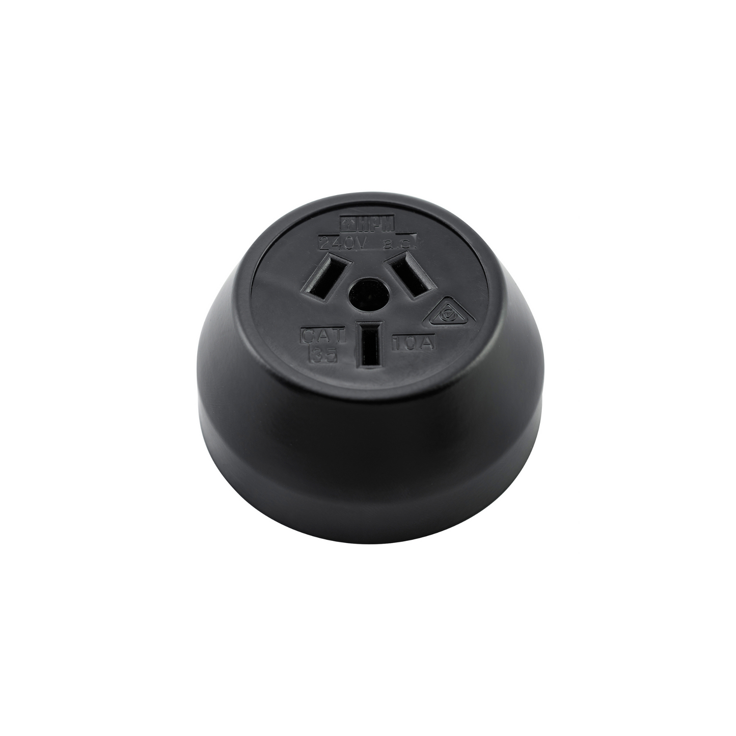 Federation Socket Matt Black/Black