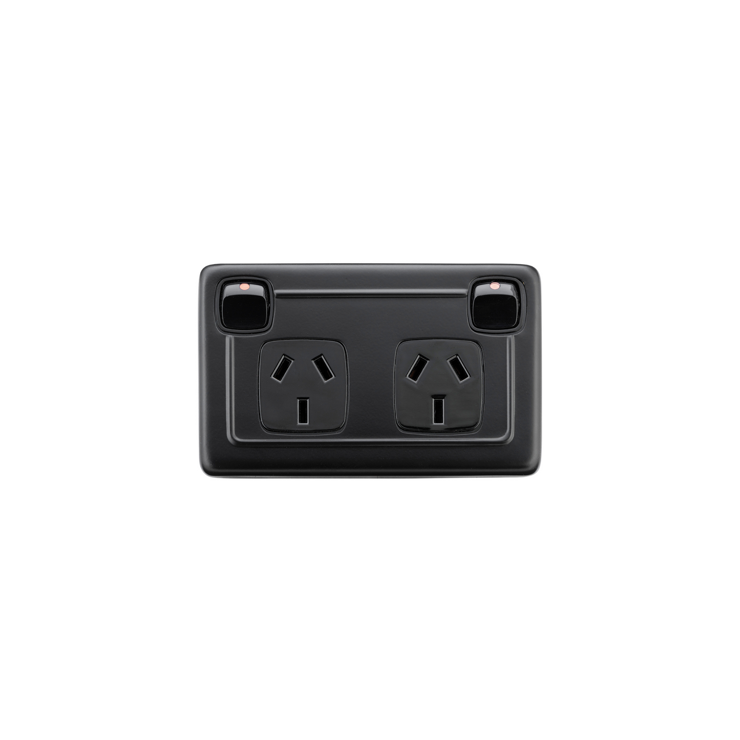 Double Power Point Matt Black/Black