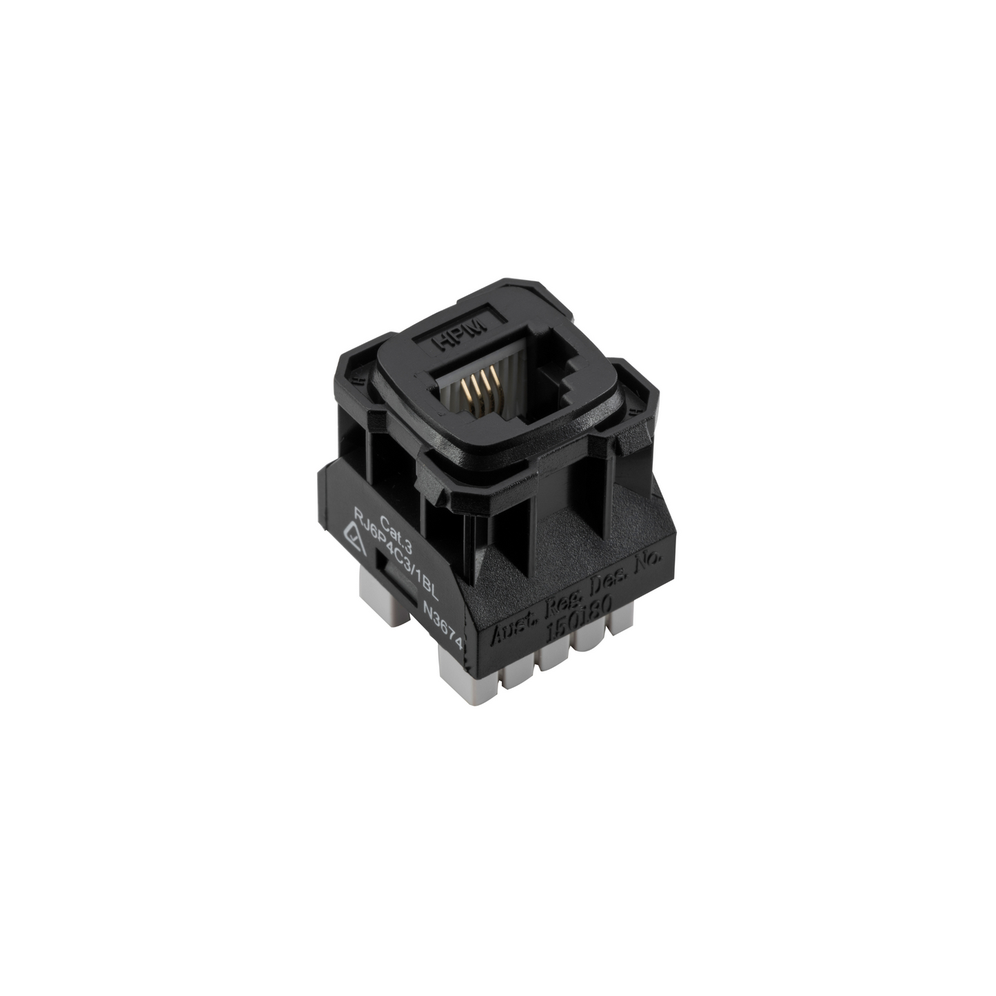Phone Socket Black