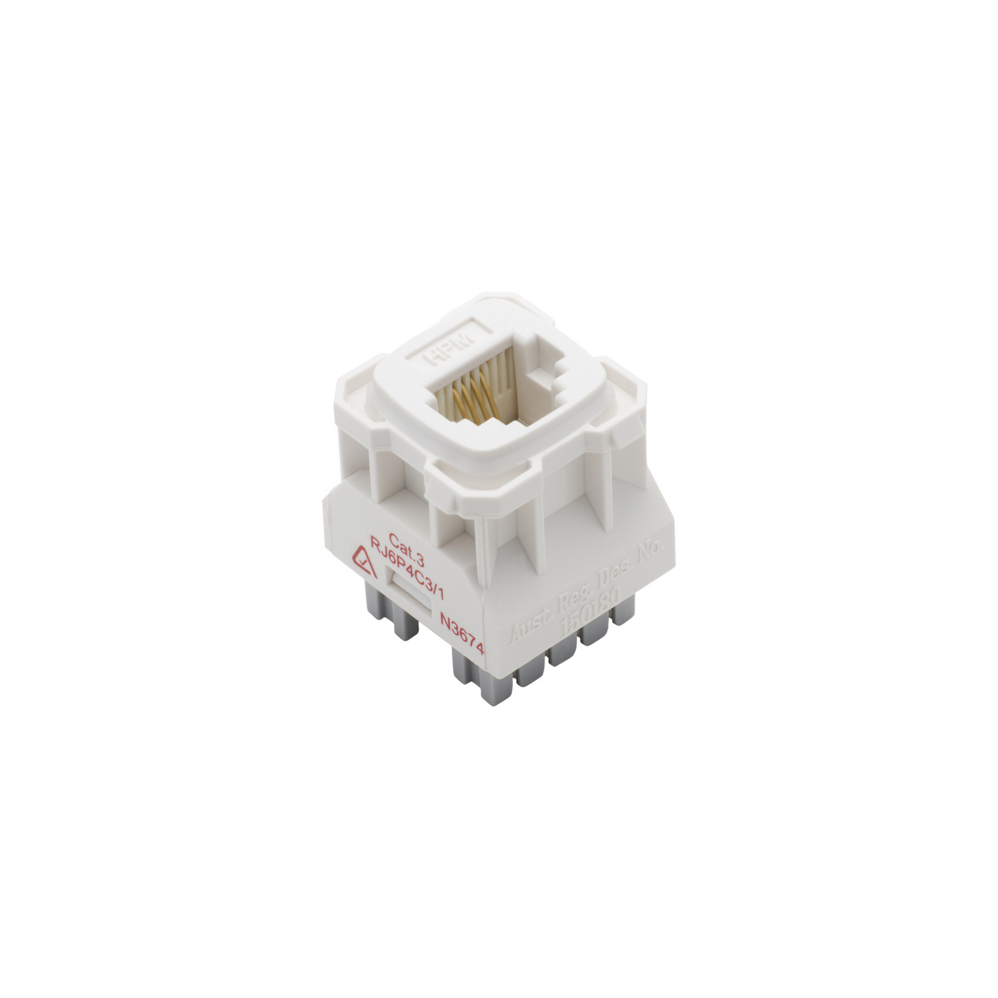 Phone Socket White