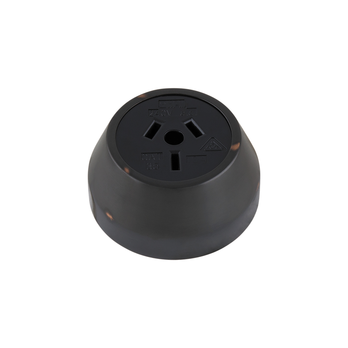 Federation Socket Antique Copper/Black