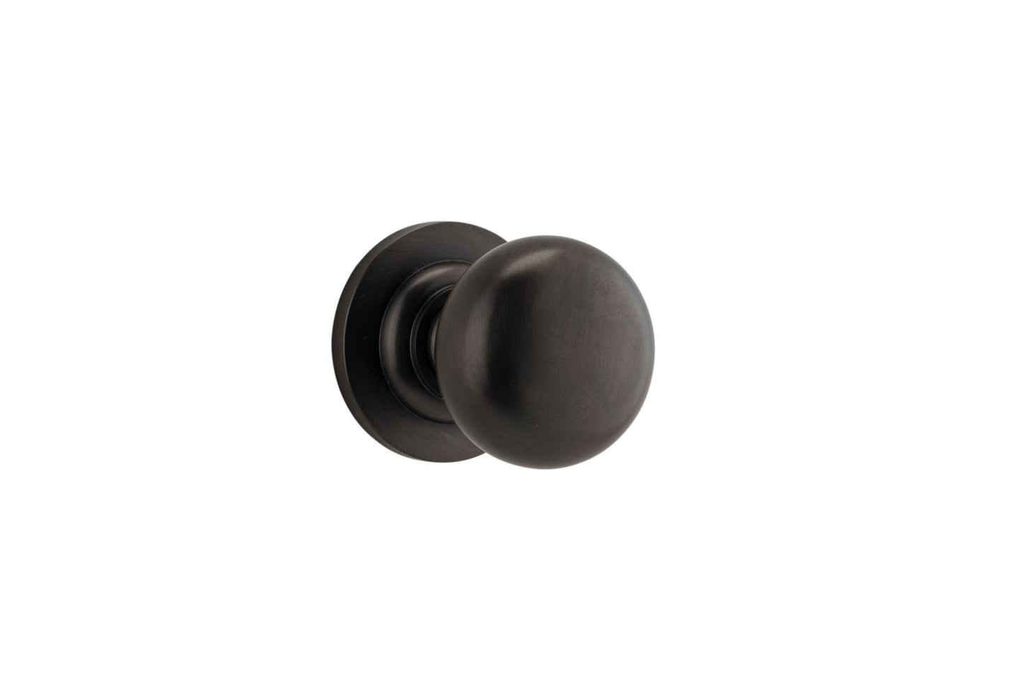 Cambridge Knob on Rose Signature Brass