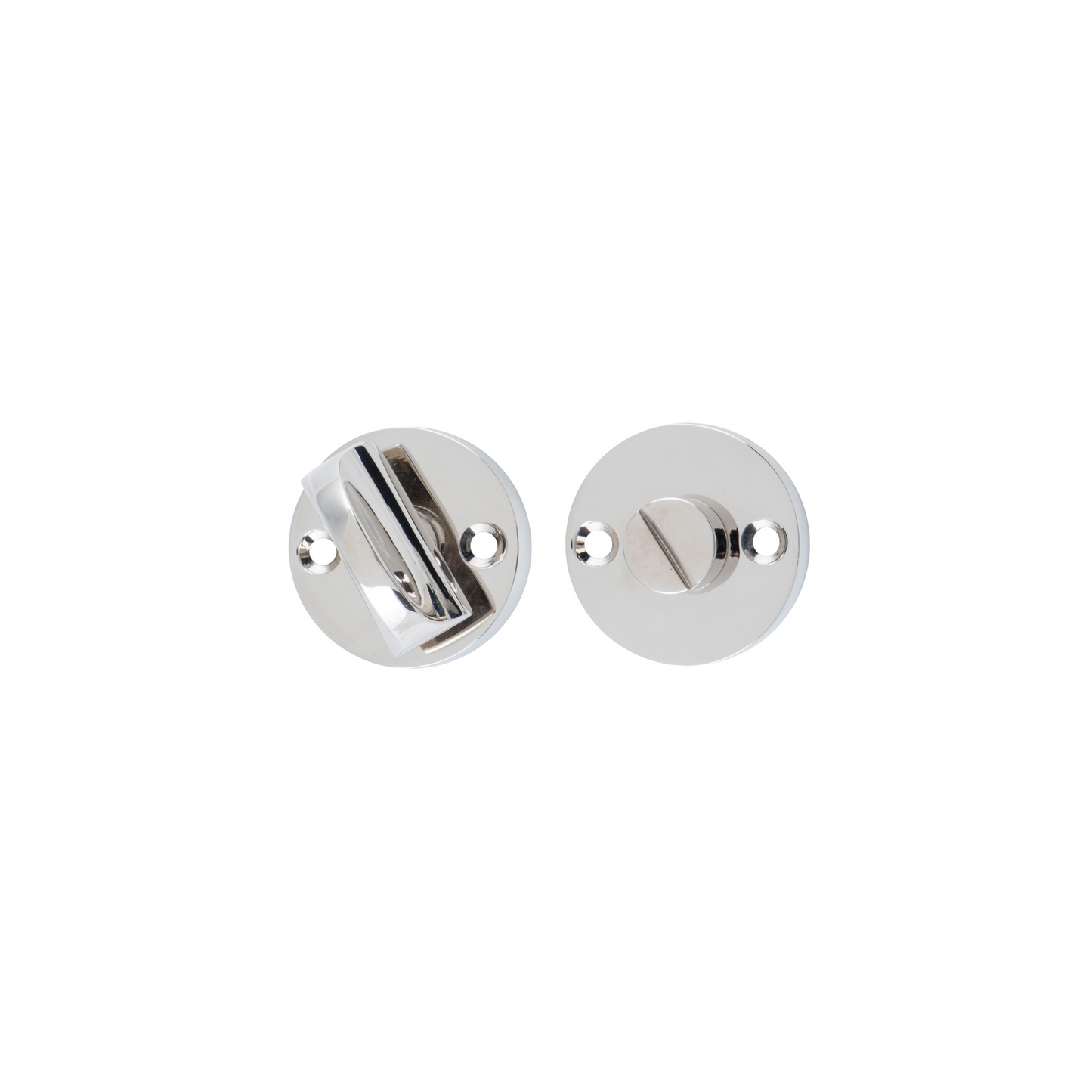 Privacy Turn Round Polished Nickel