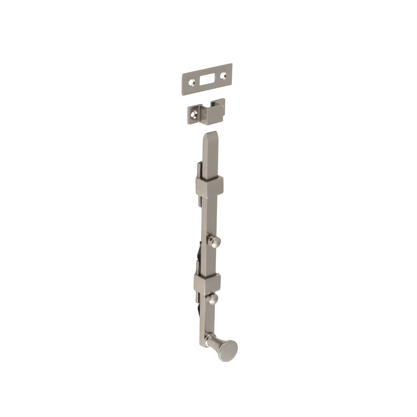 Panic Bolt Satin Nickel 255mm