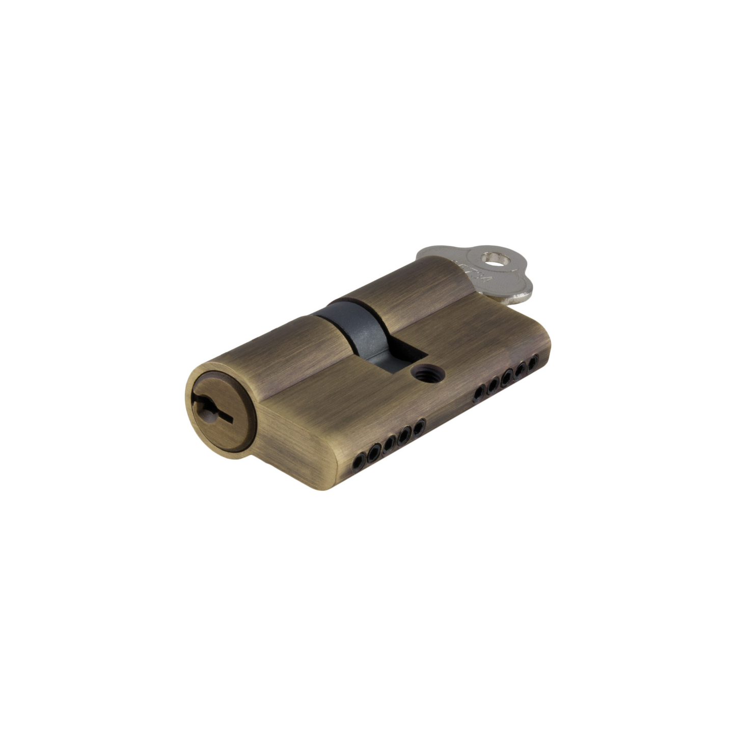 Euro Cylinder Dual Function Antique/Signature Brass 65mm