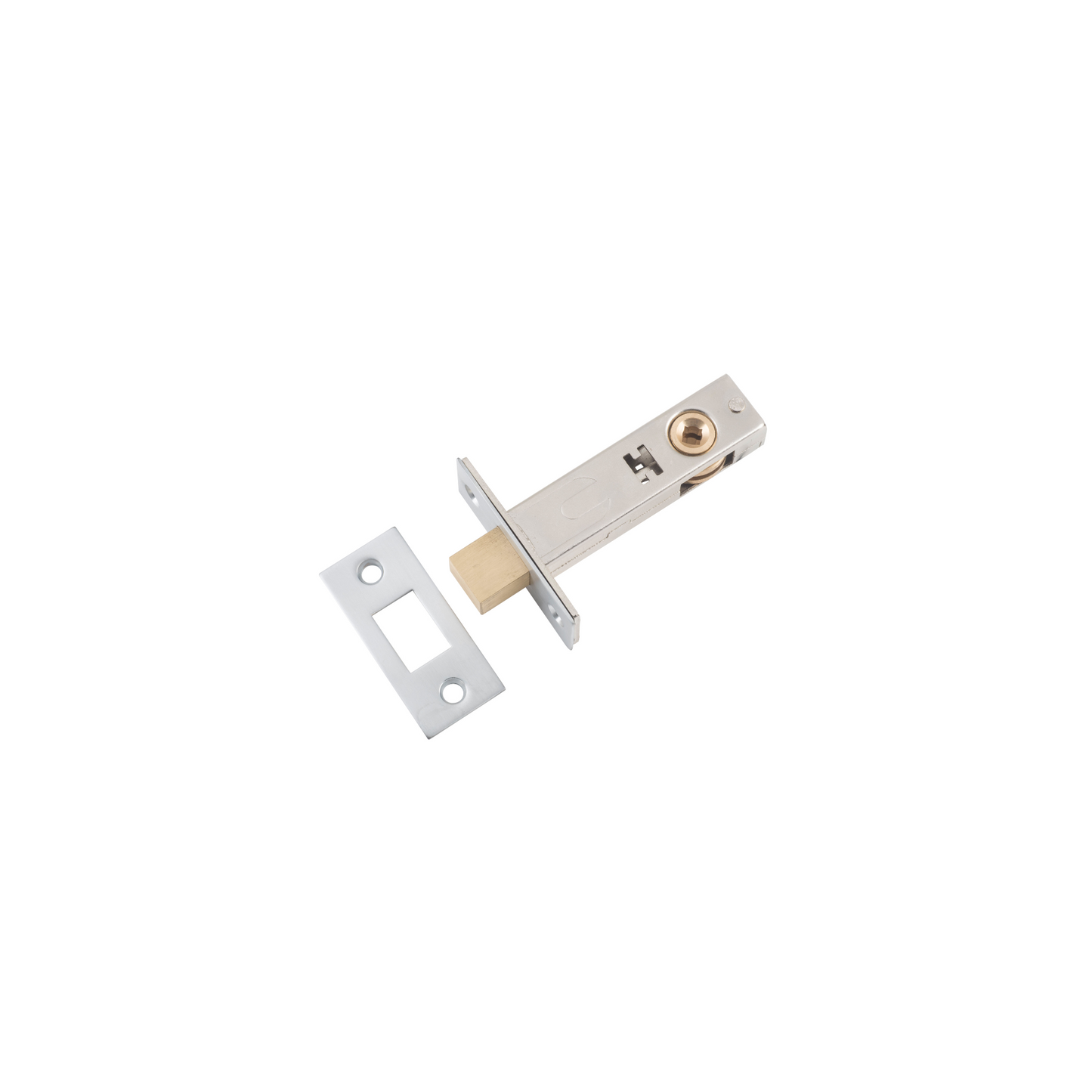 Privacy Bolt Satin Chrome 60mm